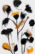 PelcasaJuliste Black Dry FlowersBeigeJulisteet- Homeroom