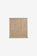 Loft24Highboard Binz 2+1 ovea/2 laatikkoaRuskeaKaapit- Homeroom