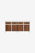 Loft24Sideboard 3 laatikkoa 4 ovea HannaValkoinenSenkit & sivupöydät- ...