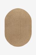 KM HomeTasakudottu matto NaturalLuonnonväriUlkomatot- Homeroom