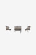 Venture HomeZakynthos sohvasettiRuskeaLounge-kalusteet- Homeroom