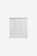 Loft24Highboard Binz 2+1 ovea/2 laatikkoaValkoinenKaapit- Homeroom