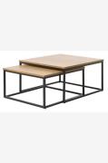 HåumCosmo Pöytäpesä 75x75cmMustaSohvapöydät- Homeroom