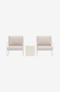 Venture HomeLissabon Lounge SetBeigeLounge-kalusteet- Homeroom
