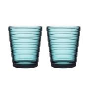 Iittala Aino Aalto juomalasi 2 kpl 22 cl merensininen