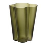 Iittala Alvar Aalto vase moss green 270 mm
