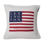 Lexington Icons Arts & Crafts -tyynynpäällinen 50x50 cm Beige-white