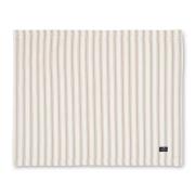 Lexington Icons Herringbone Striped -pöytätabletti 40 x 50 cm Beige-wh...