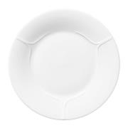 Rörstrand Pli Blanc -lautanen 21 cm Valkoinen