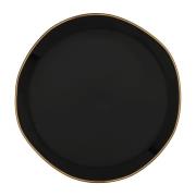 URBAN NATURE CULTURE Good Morning -lautanen 17 cm Black