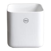 DBKD Cube ruukku small Ø 13 cm Matte white