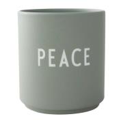 Design Letters Design Letters suosikkikuppi 25 cl Peace-green