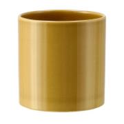 Scandi Living Sleek ruukku Ø 15 cm Mustard