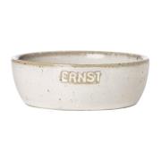ERNST Ernst kulho logolla luonnonvalkoinen Ø 9 cm logolla