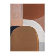 Paper Collective Painted Shapes 01 -juliste 50x70 cm