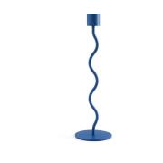 Cooee Design Curved kynttilänjalka 26 cm Cobalt Blue