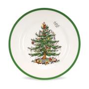 Spode Christmas Tree lautanen Ø27 cm White-green-red