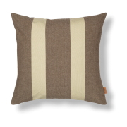 ferm LIVING Strand outdoor tyynynpäällinen 50x50 cm Carob brown-parchm...