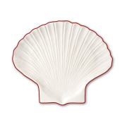 Byon Shell Line asetti S 13x16 cm Valko-punainen