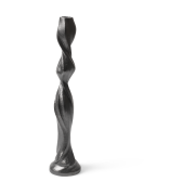 Ferm Living Gale kynttilänjalka 38 cm Blackened Aluminium