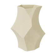 Ferm Living Cueva maljakko 26 cm Off-white