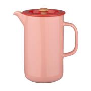 Marimekko Oiva pressokannu Salmon red-tomato red