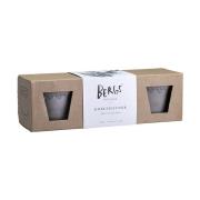 Bergs Potter Københavner ruukku Ø10 cm 3-pack. Harmaa