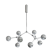 101 Copenhagen Drop Chandelier Globe kattokruunu mini Chrome