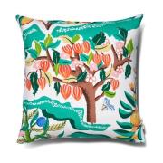 Classic Collection Tyynynpäällinen Botanical Cherry 50x50 cm White