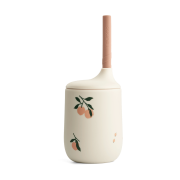 Liewood Ellis printed nokkamuki pillillä 23 cl. Peach-Sea shell mix