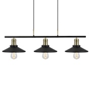 Globen Lighting Disc kattovalaisin 3 Musta