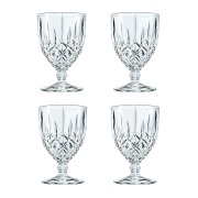 Nachtmann Noblesse jalallinen lasi 23 cl, 4-pakkaus Kirkas
