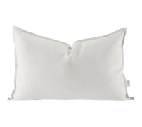 Scandi Living Calm tyynynpäällinen pellava 40 x 60 cm White