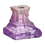 Kosta Boda Rocky Baroque -kynttilänjalka 95 mm Syreeni