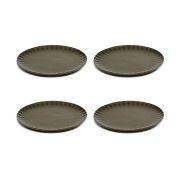 Serax Inku lautanen M 21 cm 4 kpl Green