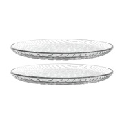 Marimekko Syksy lautanen lasi Ø17 cm 2 kpl Clear