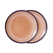 HKliving 70's lautanen Ø27,5 cm 2-pakkaus Bedrock