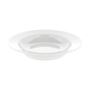 Pillivuyt Eventail syvä lautanen reunalla Ø22 cm Valkoinen