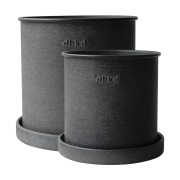DBKD Plant pot ruukku pieni 2 kpl Black