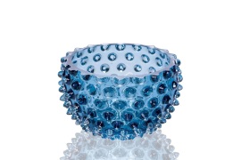 Anna Von Lipa Hobnail Tapas kulho 11,5 cm Blue smoke