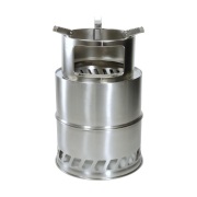 Hällmark Hällmark kannettava puuhella Ruostumaton teräs