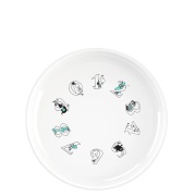 RIG-TIG Muumi ABC syvä lautanen Ø15 cm Turkoosi