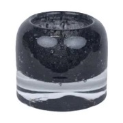 Olsson & Jensen Leah kynttilälyhty Ø7,5 cm Musta