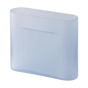 Muuto Ridge maljakko huurrettu lasi 16,5 cm Light blue