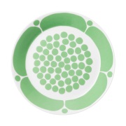 Arabia Sunnuntai lautanen Vihreä, Ø21 cm