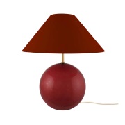 Globen Lighting Iris 35 -pöytävalaisin 39 cm Burgundy