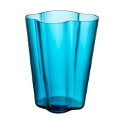 Iittala Alvar Aalto vaasi turkoosi 270 mm