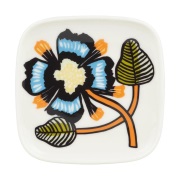 Marimekko Tiara vati 10x10 cm White-warm orange-green