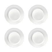 Serax Silhouette syvä lautanen L Ø18,5 cm 4 kpl White