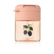 Liewood Pavia muki pillillä 28 cl Berry-Pale Tuscany